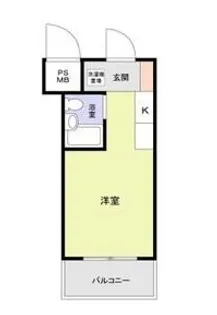 PLENDY鷺沼【3階】の間取り