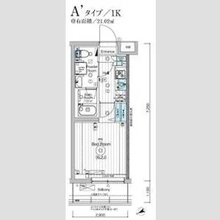 MAXIV横浜青葉【1階】の間取り