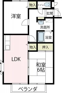 グリーンシティ市ヶ尾【201号室号室】の間取り