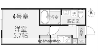 パークメゾン鷺沼【1階】の間取り