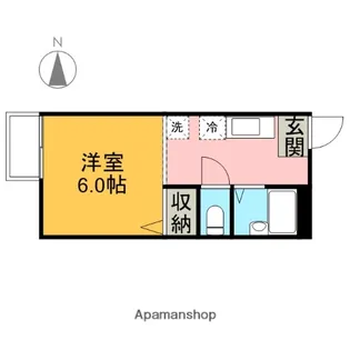 エスポワール宮前平【1階】の間取り