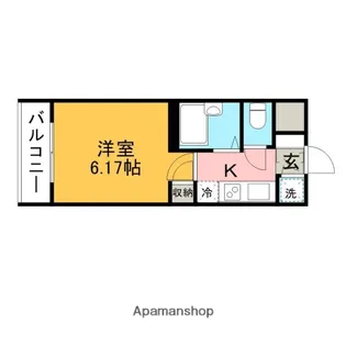パレ・ホームズ宮崎台【301号室】の間取り