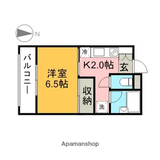 アビティたまプラーザ【1階】の間取り