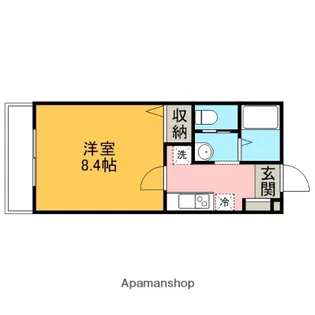 コンフォート植村【4階】の間取り