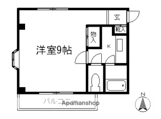 サンクレスト【301号室】の間取り