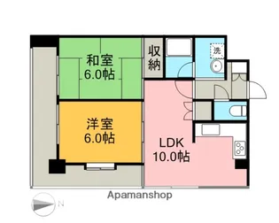 パークハウス市ヶ尾【403号室】の間取り