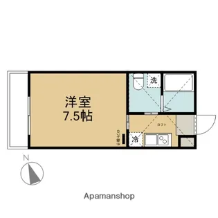 パークテラスあざみ野【1階】の間取り