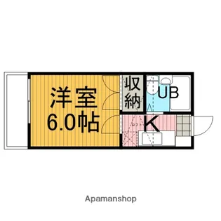 ピュアハイム相模台【105号室】の間取り