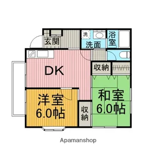 バークレーハウス【202号室】の間取り