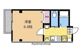 ラフォーレ【206号室】の間取り
