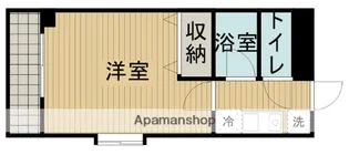 フラット福寿第6【101号室】の間取り