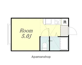 パレアトラス相模が丘【202号室】の間取り