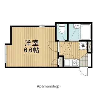 ビラコートK【106号室】の間取り