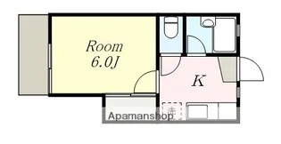 スカイヒル豊町【103号室】の間取り