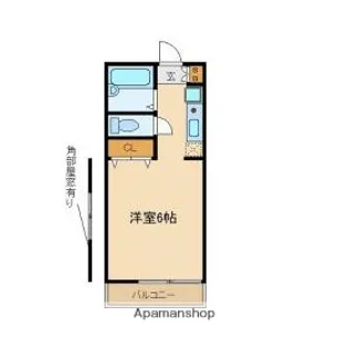 ニューパレス北里Ⅰ【1階】の間取り