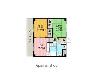 アステール【2階】の間取り