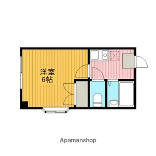SAKAEフラット【2階】の間取り