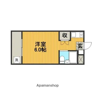 第3マンションオリト【1階】の間取り