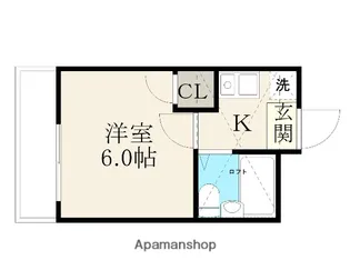 神奈川県相模原市南区南台1丁目【アパート】の間取り
