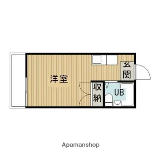 ハイツエミール【2階】の間取り