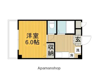 サンベルハイツ【2階】の間取り