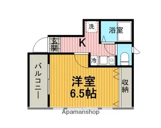 パンテオンA棟【3階】の間取り