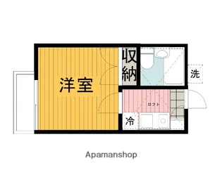 OEC相模【203号室】の間取り