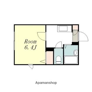 アムールI【101号室】の間取り