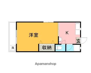 小野コーポ【3階】の間取り
