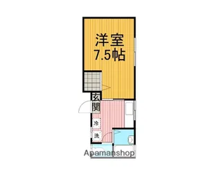 東京都町田市玉川学園2丁目【アパート】の間取り