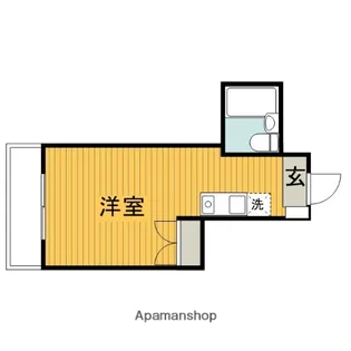 クレスト相模大野【3階】の間取り