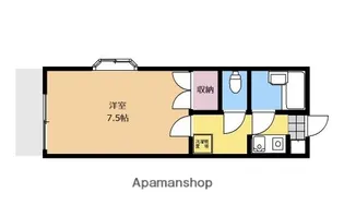 エクセレントハーバー【101号室】の間取り