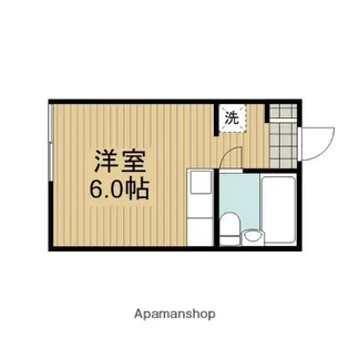 スカイビル【3階】の間取り