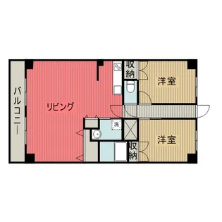 相模大野マンション【10階】の間取り