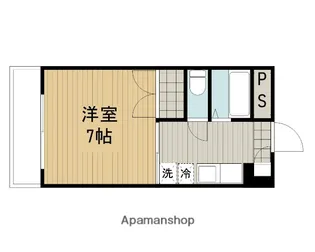 1Kの間取り画像