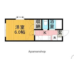 ハーモニーハウス【2階】の間取り