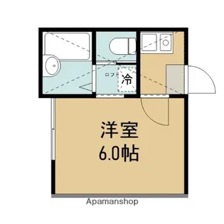 フローラ共和【2階】の間取り