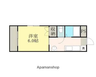 旭ピースフルハイツパート1【1階】の間取り