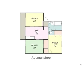 エクセルさがみ台【2階】の間取り