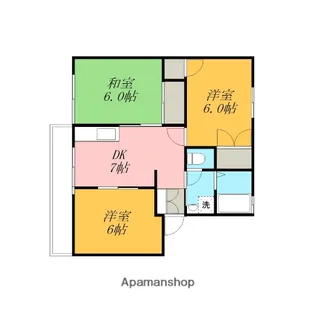 エクセルさがみ台【2階】の間取り