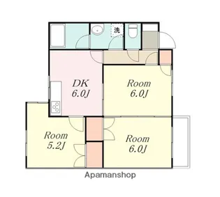 CLLエクセレンス相模台Ⅱ【1階】の間取り