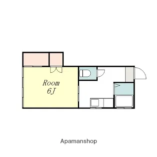 サンハイツ【102号室】の間取り