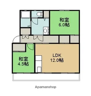 神奈川県相模原市緑区下九沢【マンション】の間取り