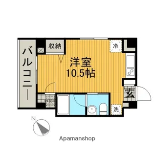 ヴァリエ原町田【3階】の間取り