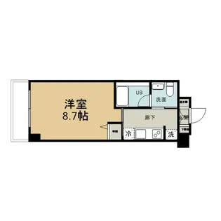 ヴァリエ原町田【5階】の間取り