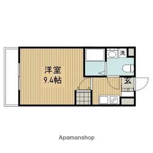 サンフォレスト【3階】の間取り