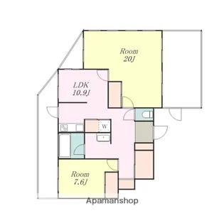 スペースファイブ【6階】の間取り