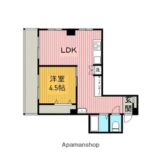 スペースファイブ【4階】の間取り