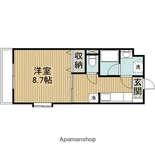ソレイユエステート2【1階】の間取り