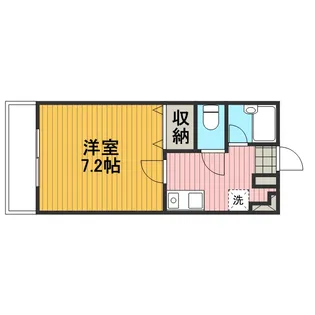 プランドール相模大野【1階】の間取り
